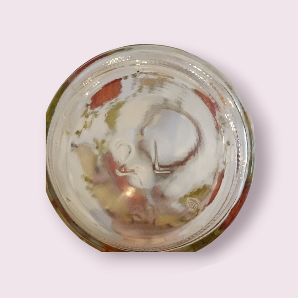 Mid Century Kitchen Canister set (mushrooms + tomatoes) - Picture 2 of 9